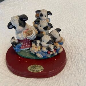 1997 Mary's Moo Moos We Love Our Grandmoo Figurine